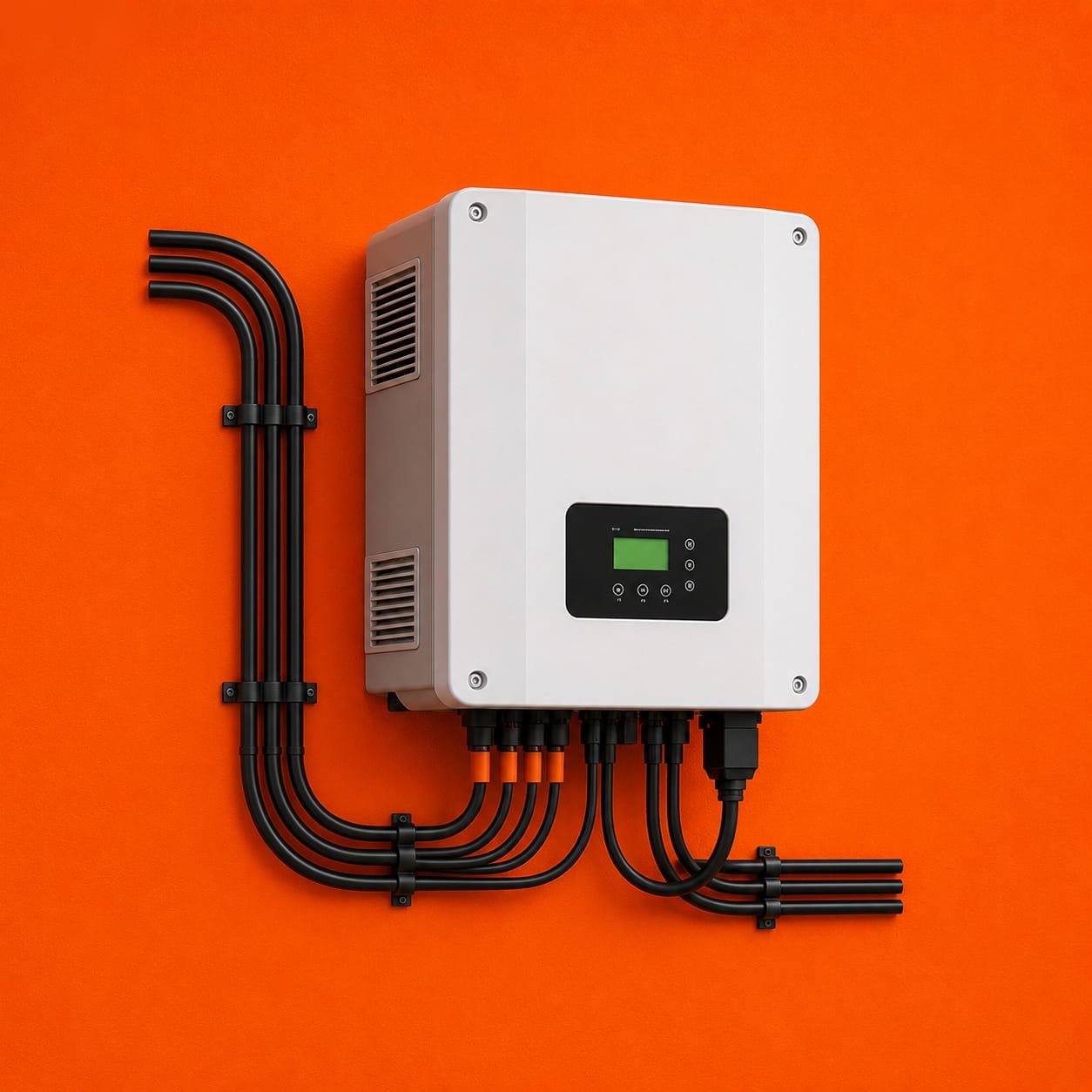 Hybrid solar inverter